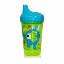 Детска чаша с твърд накрайник 300 мл Zoo в различни цветове