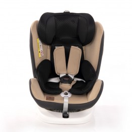 Стол за кола Lusso SPS Isofix 0-36 kg beige & black