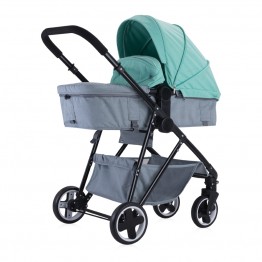 Детска количка Corina set green & grey
