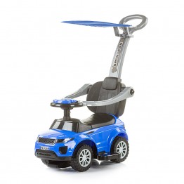Кола за яздене със сенник RR Max синя