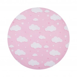 Комплект за мини кошара облаче розово