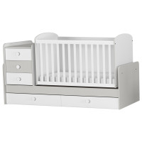 Луксозно трансформиращо детско легло с люлка Baby and Junior кашмир Луксозно трансформиращо детско легло с люлка Baby and Junior кашмир