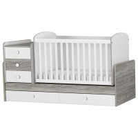 Луксозно трансформиращо детско легло с люлка Baby and Junior невада