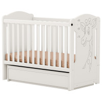 Детско легло люлка с едно чекмедже Петит Жираф