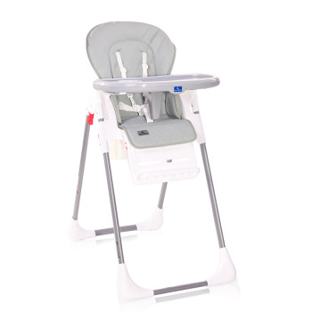 Стол за хранене Cryspi cool grey leather