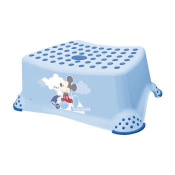 Стъпало за баня Mickey светло синьо