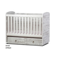 Бебешка кошара с подвижна решетка Тони 60cm/120cm - избери цвят