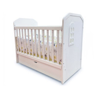 Бебешка кошара MDF с две решетки Nuba Elora