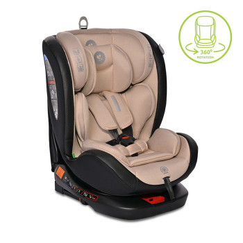 Стол за кола Ares i-Size 40-150 cm Isofix 360 Anti Rebound Bar Beige