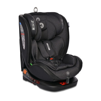 Стол за кола Ares i-Size 40-150 cm Isofix 360 Anti-Rebound Bar Black