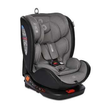 Стол за кола Ares i-Size 40-150 cm Isofix 360 Anti-Rebound Bar Grey Jasper
