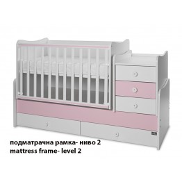 Луксозно бебешко легло 3в1 с люлка Lorelli Maxi Plus