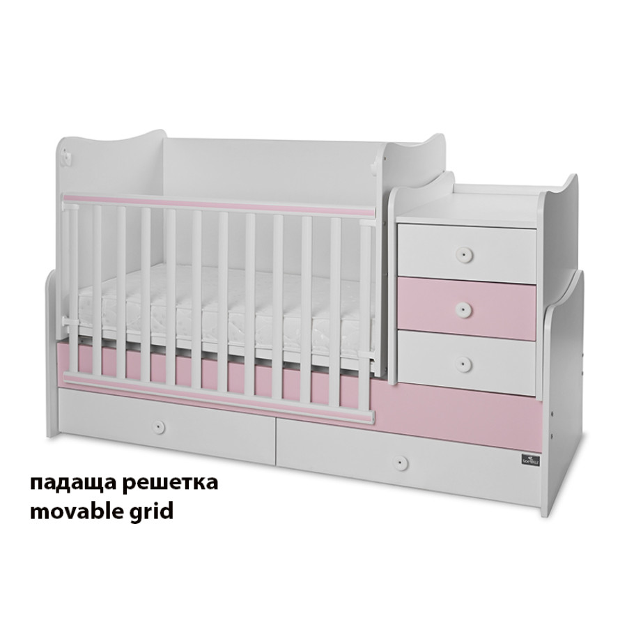 Луксозно бебешко легло 3в1 с люлка Lorelli Maxi Plus