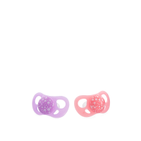 Биберон Twistshake 2 броя 6+ м Pastel Pink Purple