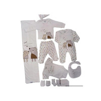 Комплект за изписване от 10 части Мечета и звездички