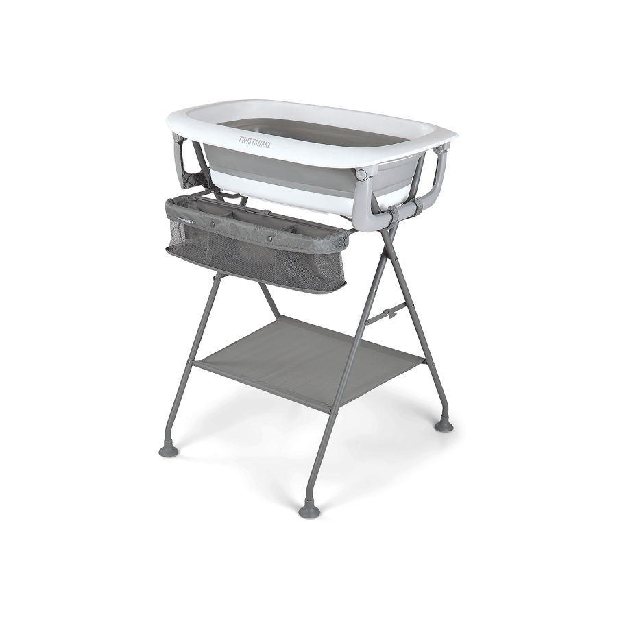 Сгъваема стойка за вана Twistshake Grey