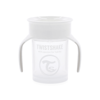 360° чаша Twistshake 6+ м White