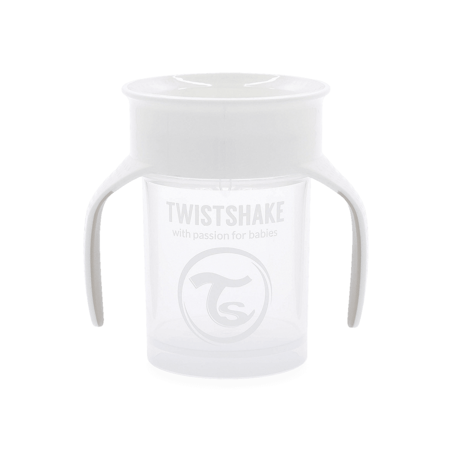 360° чаша Twistshake 6+ м White