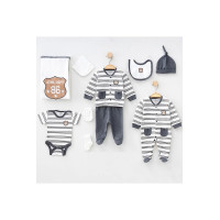 Комплект за изписване от 10 части сиво рае