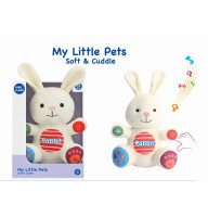 Плюшено бебешко зайче My Little Pets Soft & Cuddle