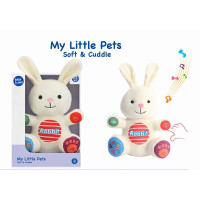 Плюшено бебешко зайче My Little Pets Soft & Cuddle