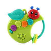 Забавна ябълка-гъсеница със звук