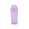 Чаша със сламка Twistshake 360 мл 6+ м Pastel Purple