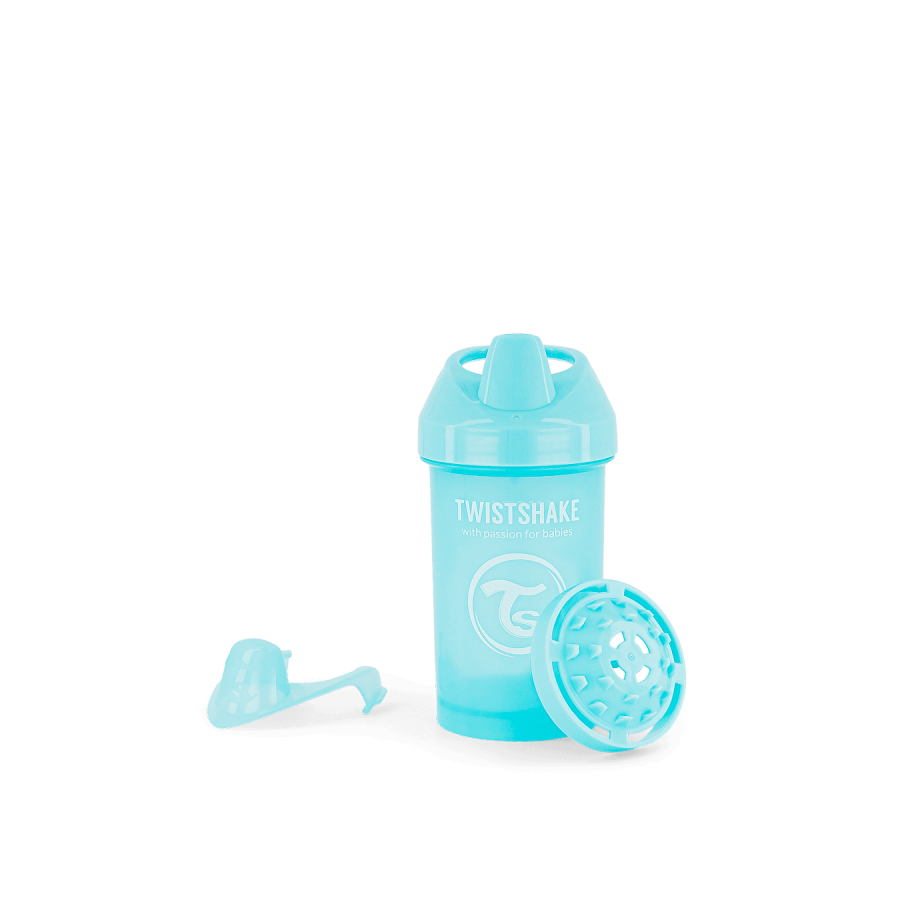 Чаша за прохождащи Twistshake 300 мл 8+ м Pastel Blue