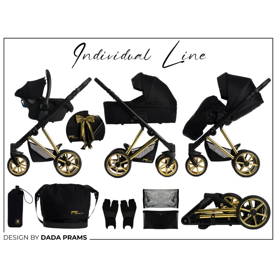 Детска количка Dada Individual Line Golden Bliss 2 в 1