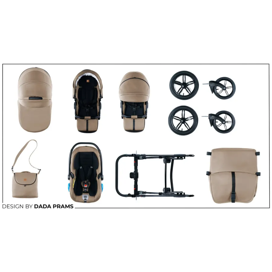Детска количка Stars 2 в 1 Beige
