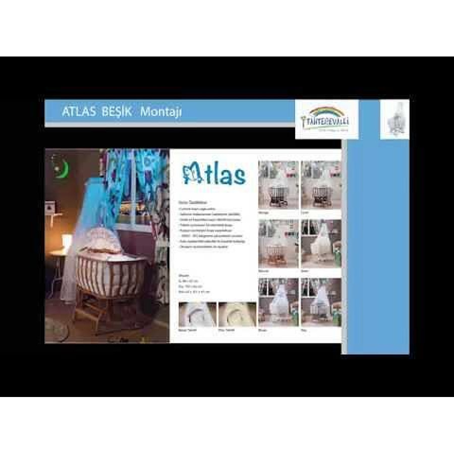 Легло - люлка Atlas - избери цвят