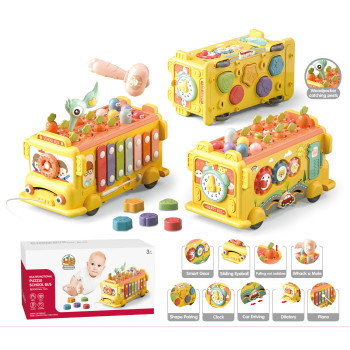 Мултифункционална игра Puzzle School Bus
