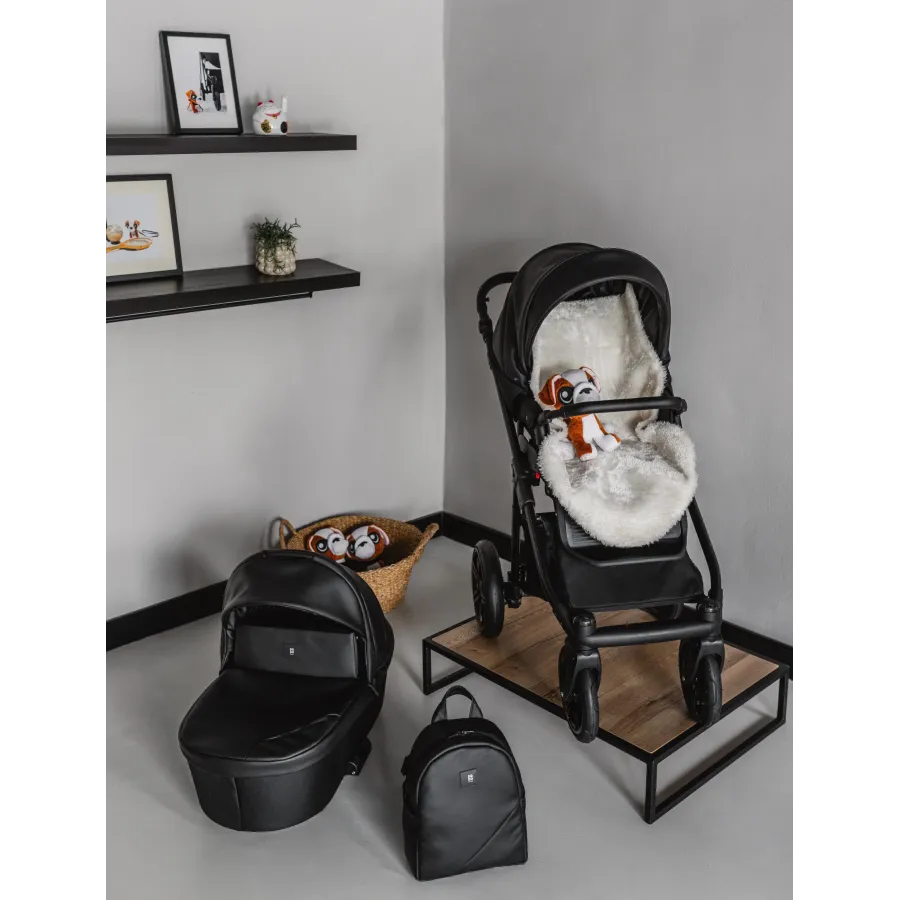 Детска количка Dаda Paradiso Tuvi Moon Black 2 в 1