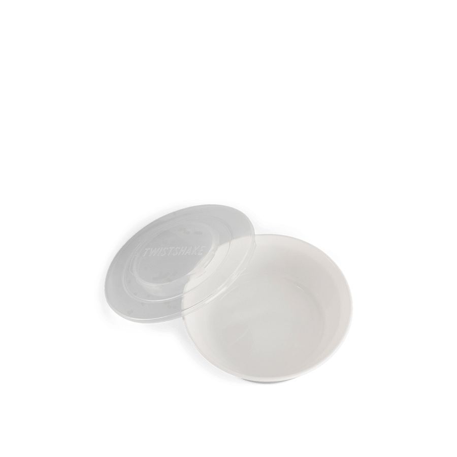 Купичка с капак Twistshake 6+ м White