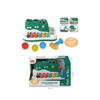 Музикална играчка Крокодил 623407B Музикална играчка Крокодил 623407B