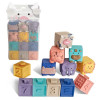 Бебешки меки силиконови кубчета и конструктор Soft Building Blocks