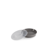 Чиния с 3 отделения и капак Twistshake 6+ м Grey
