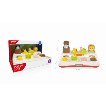 Детска играчка с изскачащи горски животни Pop-Up Toys Zoo