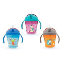 Неразливна чаша със сламка