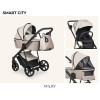 Бебешка количка Smart City 2 в 1 милк