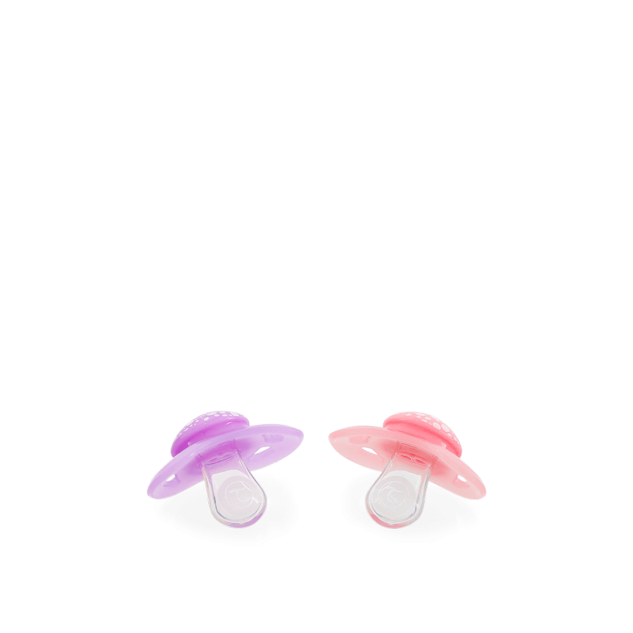 Биберон Twistshake 2 броя 0-6 м Pastel Pink Purple