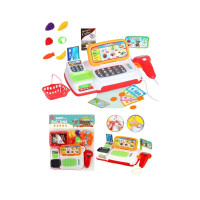 Каса за супермаркет с плодове и зеленчуци