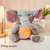 Плюшено музикално слонче Plush Pet със светлинни ефекти