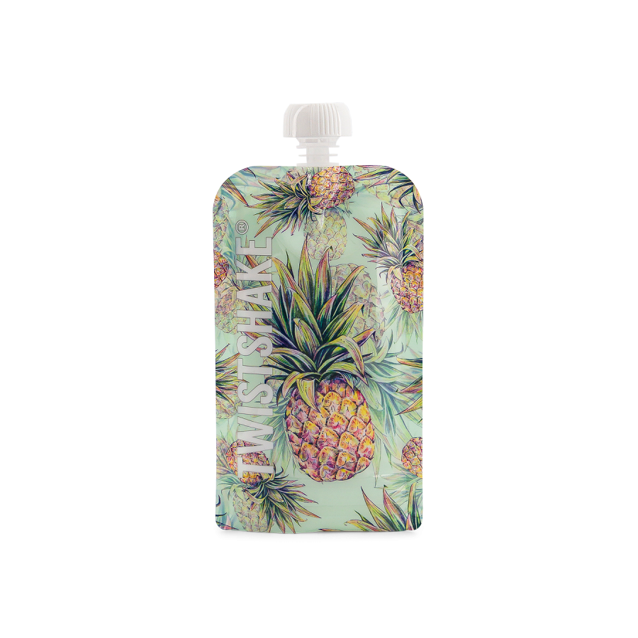 Торбички за пюрета Twistshake 220 мл 3 бр. (Pineapple, Watermelon, Banana)