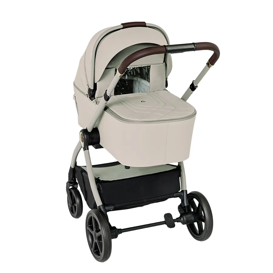 Бебешка количка 2 в 1 Flux Almond