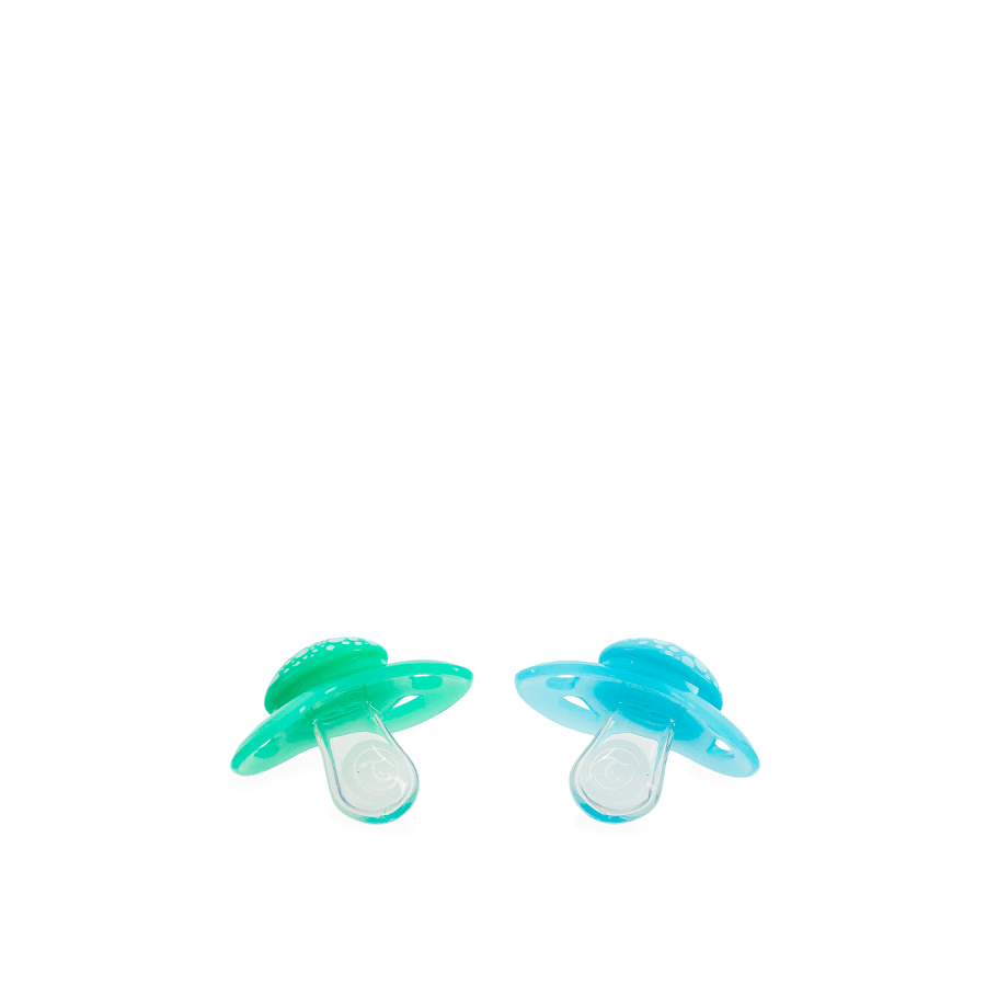 Биберон Twistshake 2 броя 0-6 м Pastel Blue Green