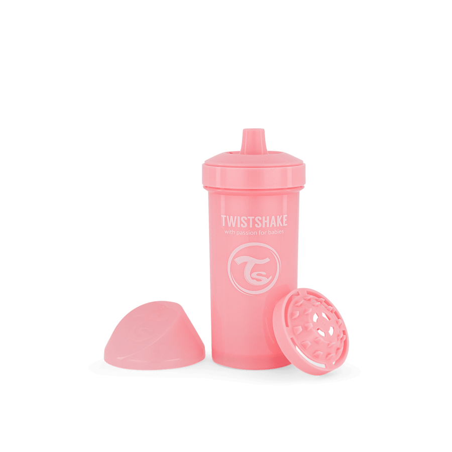 Чаша за деца Twistshake 360 мл 12+ м Pastel Pink