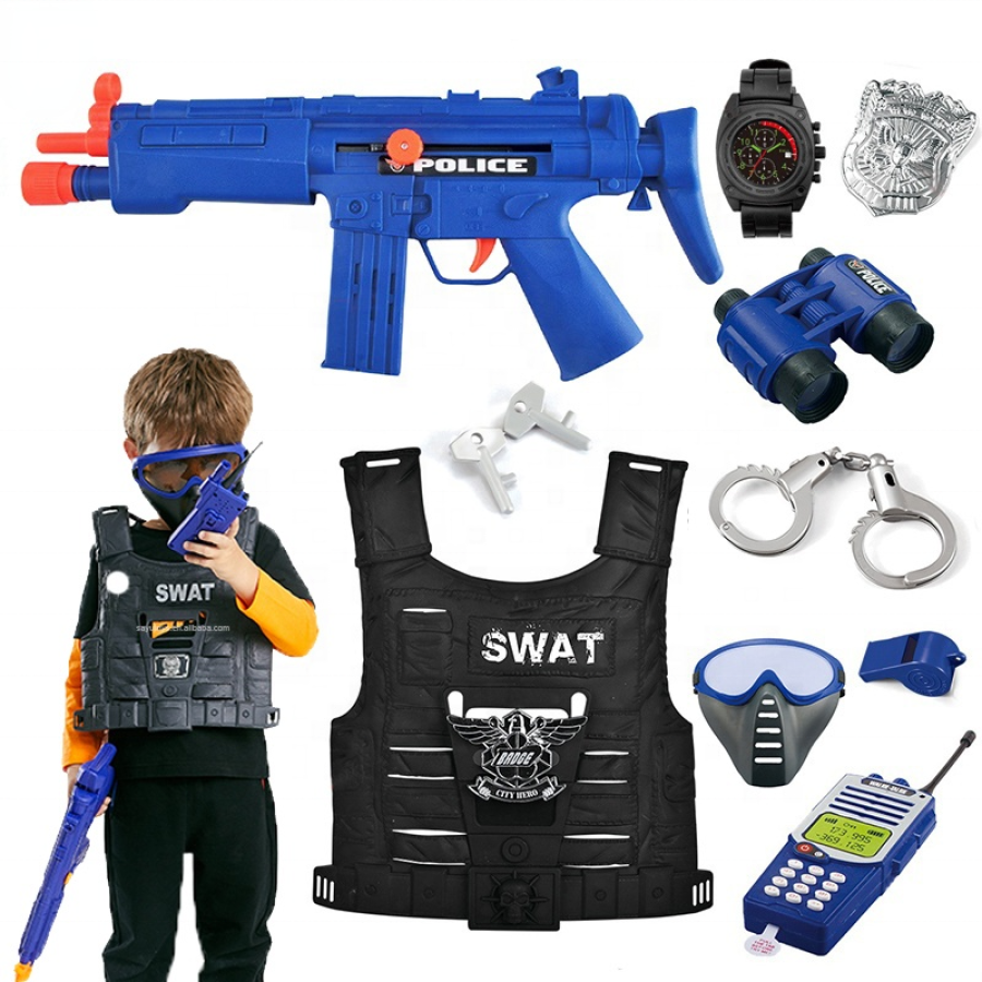 Детски полицейски комплект SWAT Police Force Equipment (голям)