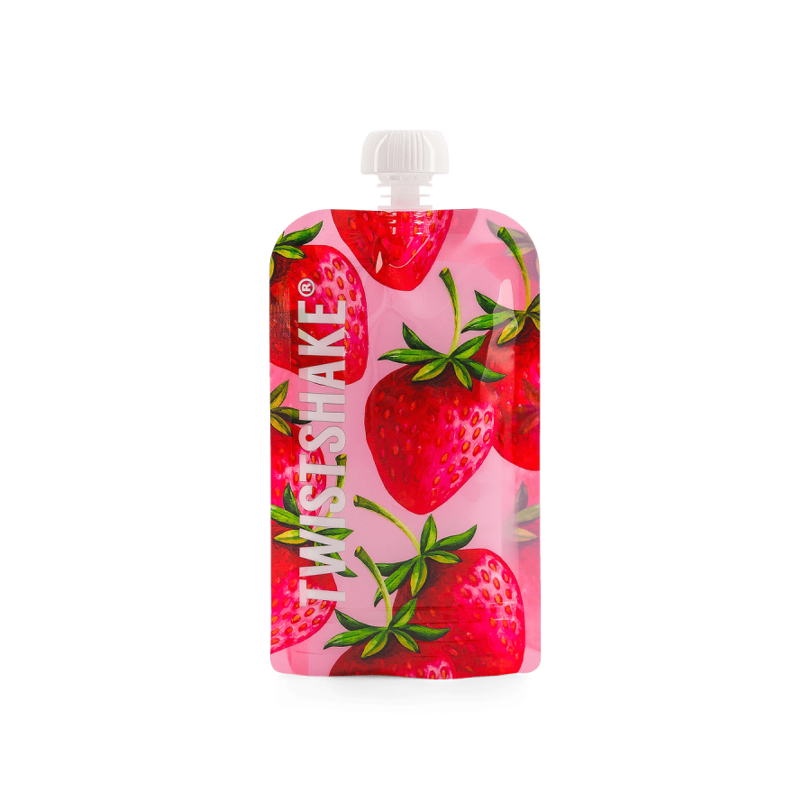Торбички за пюрета Twistshake 220 мл 5 бр. (Mango, Passion Fruit, Strawberry, Grape, Coconut)