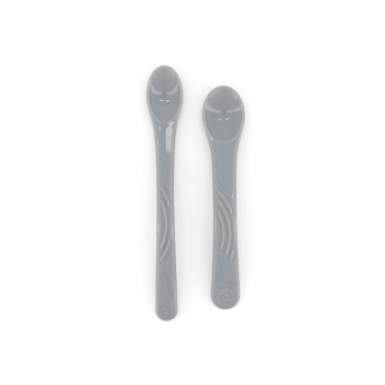 Комплект лъжички Twistshake 2 броя 6+ м Pastel Grey